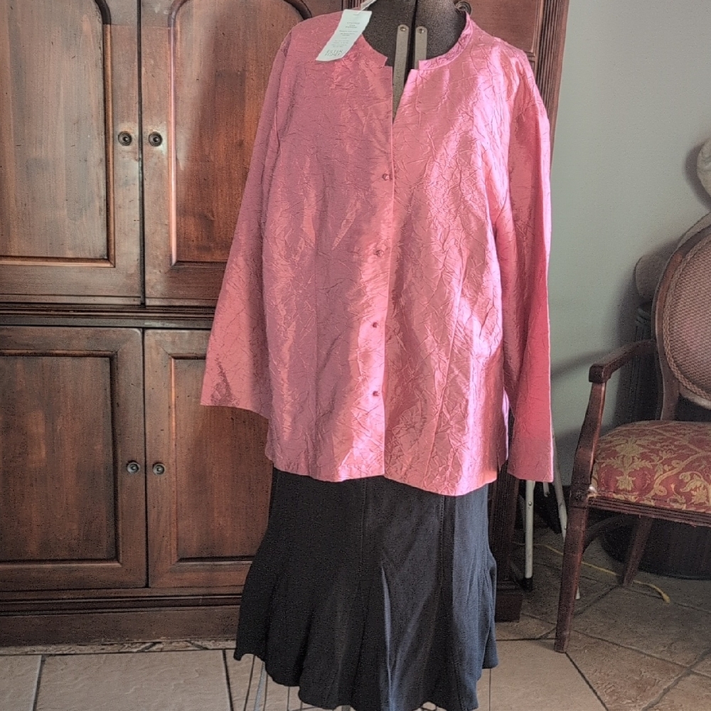 Eileen Fisher Brown A-Line Skirt